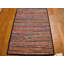 Antique American Hooked Allover Geometric Rug