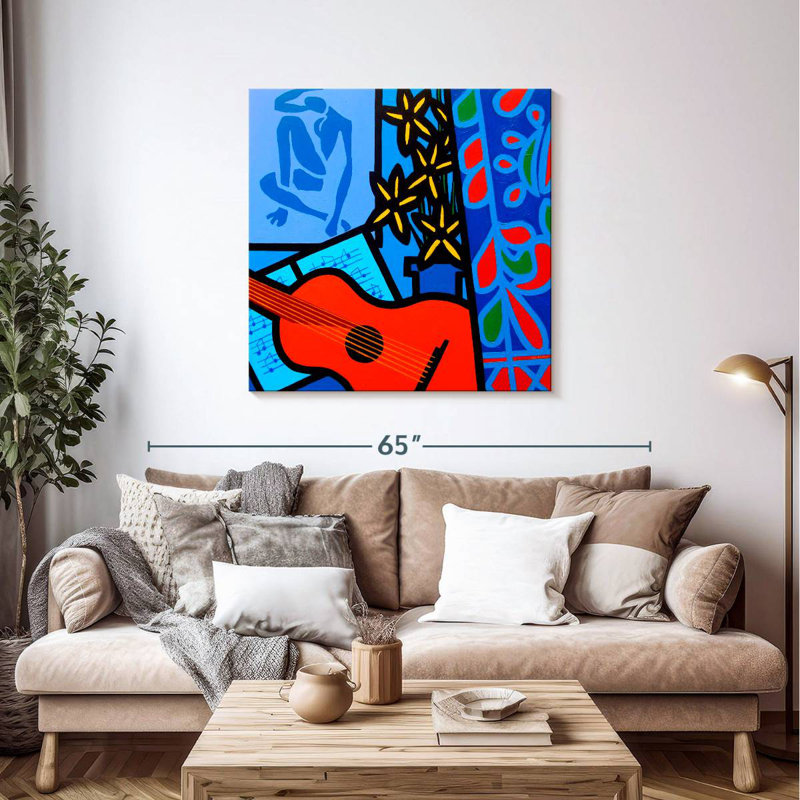 Nature morte avec Matisse II, H 39 po x l 39 po
