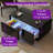 Myabella 93L Smart Coffee Table with Freezer and Fridge, Multiple charging and Bluetooth Speaker-1373179500