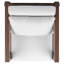 Chaise de patio en eucalyptus Olivia