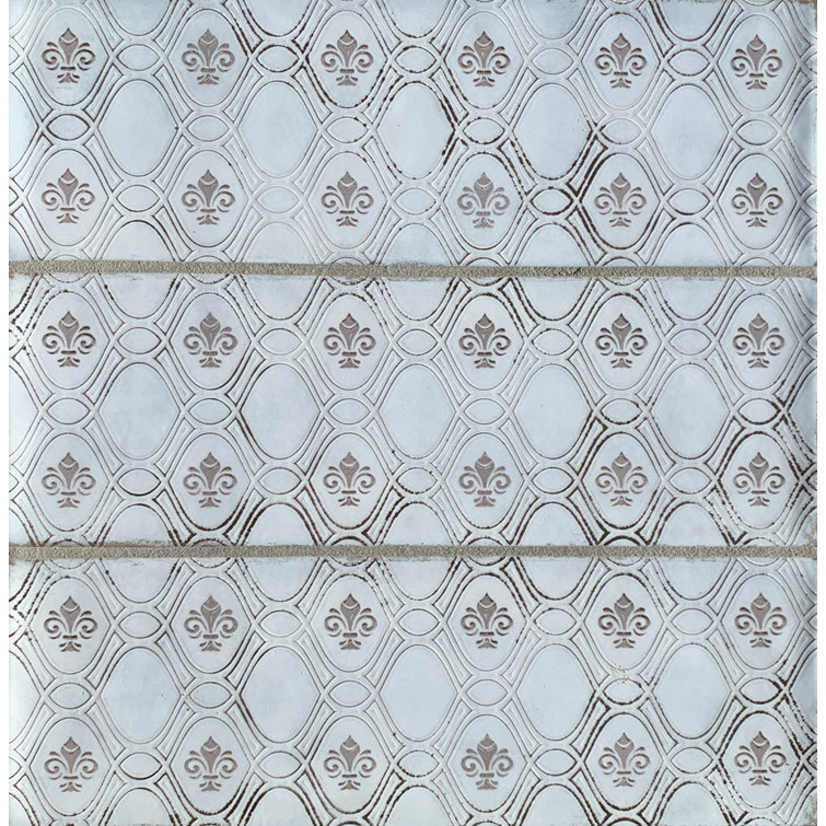 Paris 4" x 12" Patterned Subway Tile