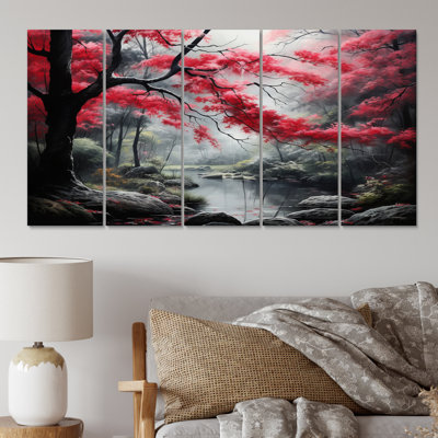 Impression sur toile 5 pièces