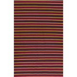 Gabbeh Hand-Knotted High-Quality Red and Multi-Colored Area Rug