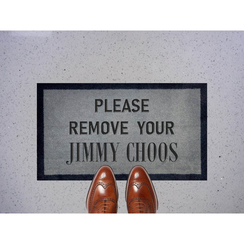 Shoaf Non-Slip No Pattern Doormat