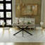 Table de salle à manger rectangulaire extensible de 55,11 po à 70,86 po avec 4 chaises-1921772931-1921772981