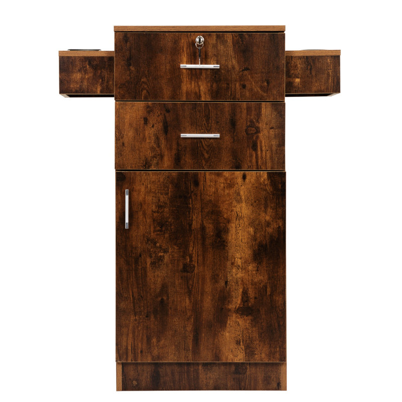 Maretz Manufactured Wood Makeup Organizer