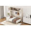 Grand lit escamotable avec armoires de rangement-960242047