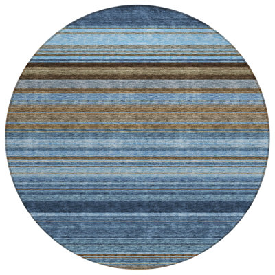 Chantille Washable Striped Indoor / Outdoor Rug