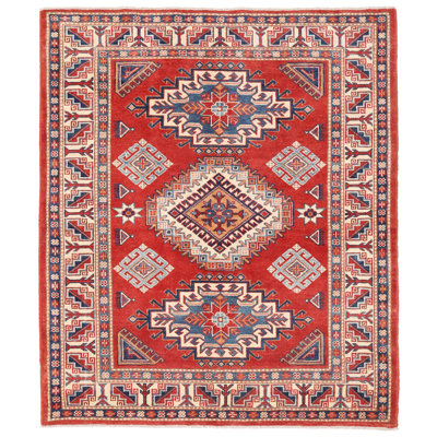 Kazak Wool Oriental Area Rug