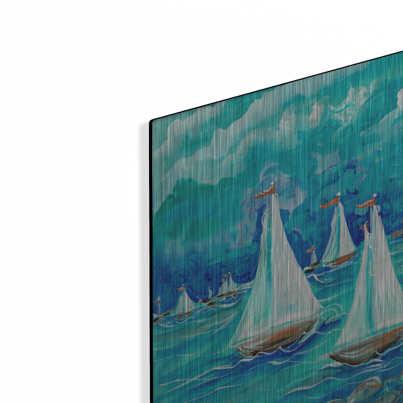 "Voile" par Estelle Grengs, H 12 po x l 12 po