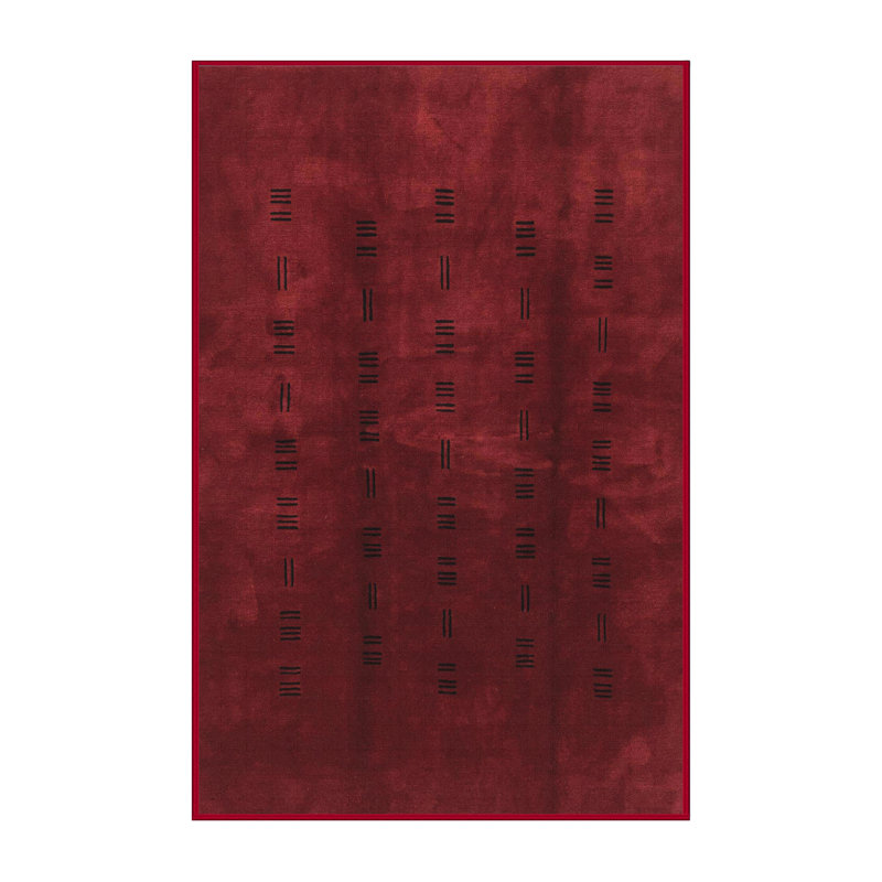 Tapis 100% abstrait 3591 lavable à la machineWSH-ABS3591, Rectangle 2 pi x 3 pi