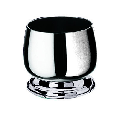 Bombata Bowl with Base and No Handles 12 oz - 6 Pieces - Stainless Steel
