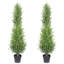 Artificial Norfolk Pine Tree in Black Pots-1432131547