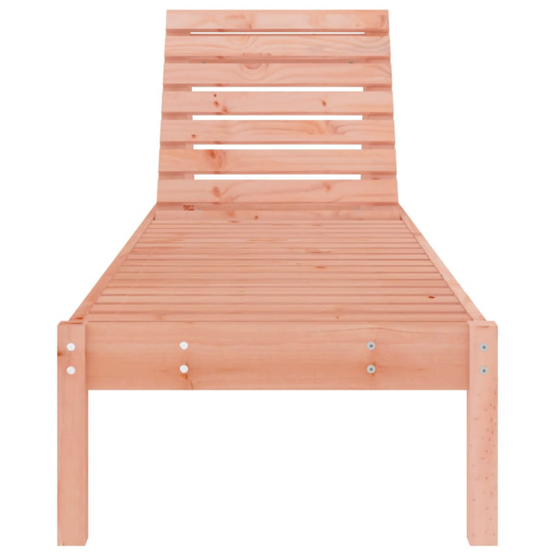 Adoniram 199.5cm Long Reclining Pine Double Chaise, Pink, 1