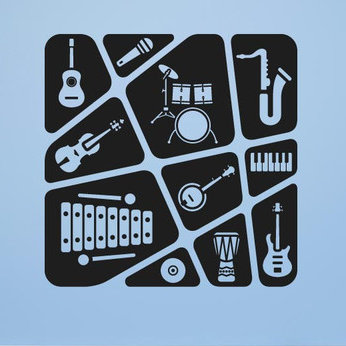 Entertainment Wall Decal