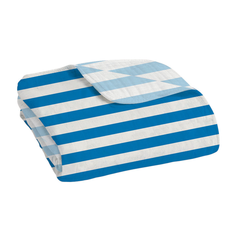 Ensemble de couverture pour bébé 3 pièces 100% coton Bella - comprend une couverture en mousseline, une couverture gaufrée et une couverture confortable