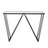 Elouan 42 " W Glass Top Console Table