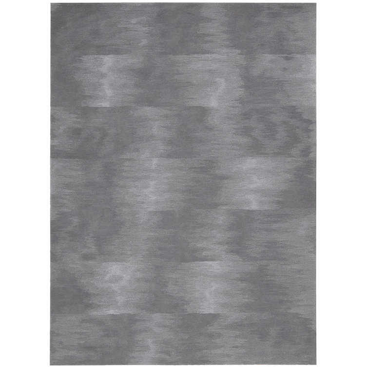 Reflective Wool Abstract Indoor Rug