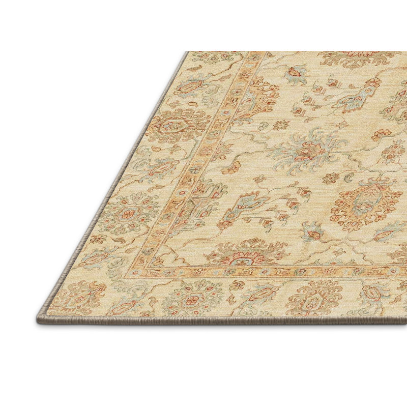 Tapis décoratif multicolore à motif abstrait, Rectangle 8 pi x 10 pi