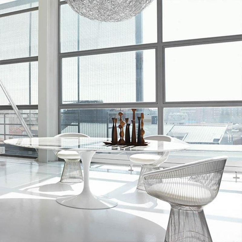 Lunara Oval Tulip Dining Table, 36'' W x 66'' L