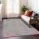 Machine Washable Indoor/Outdoor Xhevrie Sky Rug