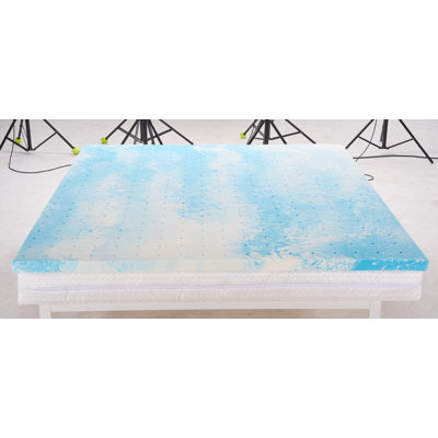 Cooling Memory Foam Mattress Topper by Alwyn Home