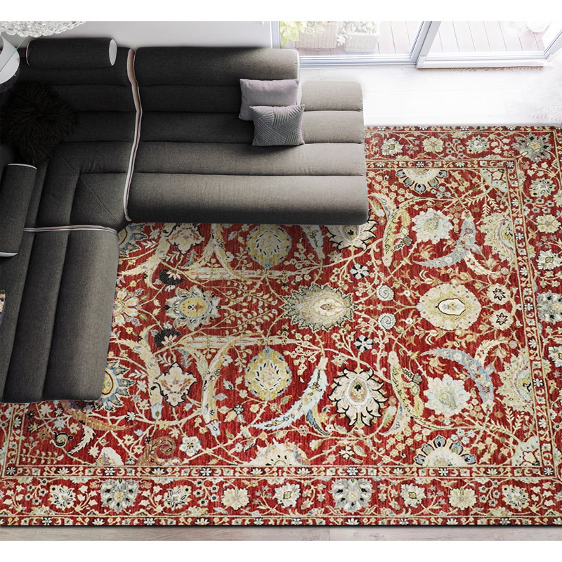 Wool Oriental Area Rug, Rectangle 8' x 10'
