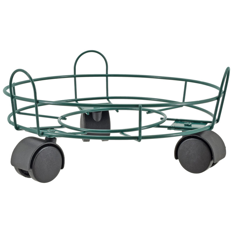 Alphonza Metal Caddy Plant Stand, 10"