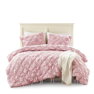 3pcs King Comforter , Cozy Floral Quilting, Filling In Soft Microfiber, All - Season Adaptable, Safe For Use, Ideal Friends Textured With Embrace, Breathable Microfiber Season, Lightweight And Safe,