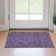 Premium Machine Washable Prisco Purple Rug