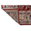 High-Quality Hand-Knotted Red And Camel Area Rug