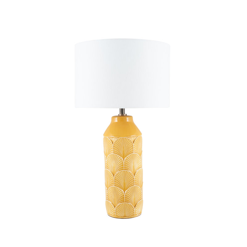 Bianca Table Lamp, Yellow