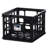 Sterilite Storage Crate, Stackable Plastic Bin Open Basket with Handles-95387939-95387938