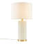 Lampe de table texturée à pois