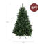 6' H Artificial Spruce Christmas Tree