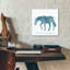Art mural en verre épique «Horse Great» par Erin Clark, 12 po x 12 po-2012105501