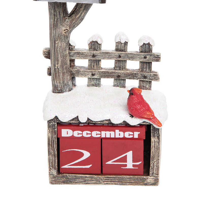 Calendrier de boîte aux lettres cardinal