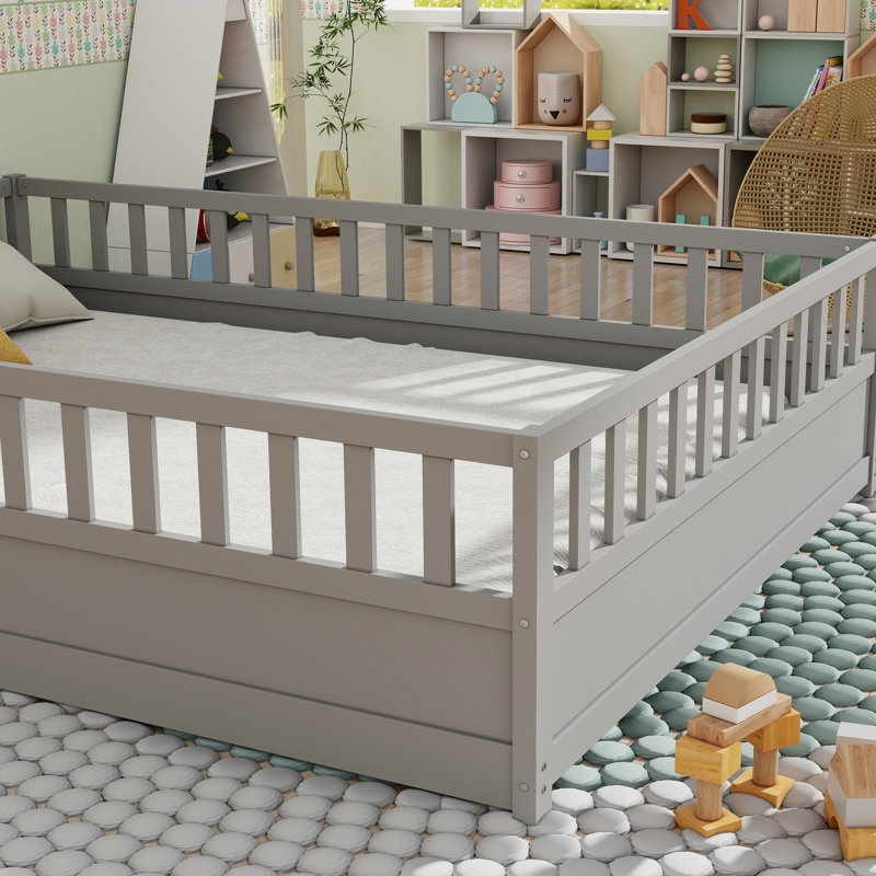 Grey Full / Double Bed
