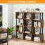 124.5 cm H x 38 cm W Standard Bookcase
