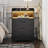 17.7'' W Particle Board / Chipboard Nightstand-489942656