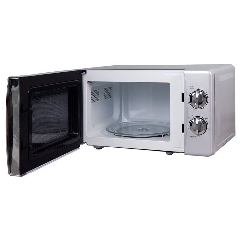 Russell Hobbs Rhmm701s-n Colours Plus 17 Litre Manual Microwave, Stainless Steel