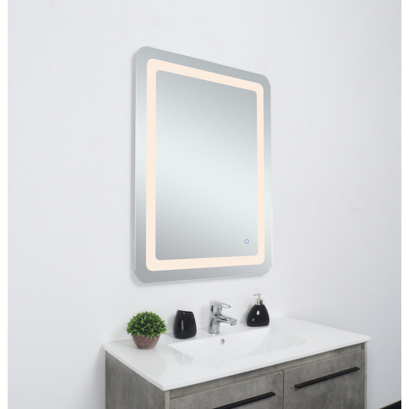 Miroir mural Juliane, Rectangle, 36 po x 27 po