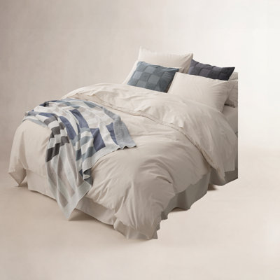 Double Stitch 100% GOTS Certified Long Staple Cotton Duvet Cover