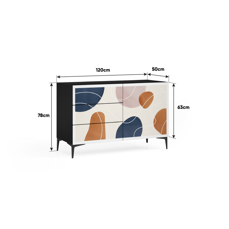 Baeza 1 - Door Rectangle Accent Cabinet