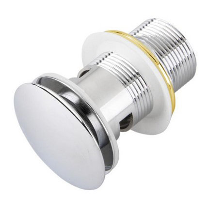 Ensemble de drain de lavabo de salle de bain déroulant 1,75" avec trop-plein