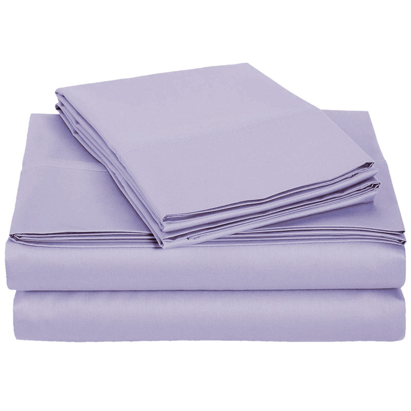 Billie-J Microfiber Sheet Set, King, Lavender
