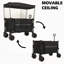Wagon pliable pliable avec auvent