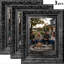 Cadre photo simple noir 3 pièces 5 "x 7" avec forme rectangulaire classique-63411104-63411118-63411117