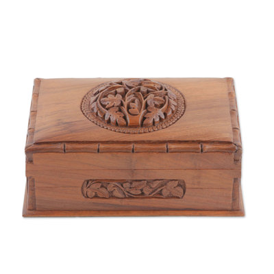 Wood Jewellery Box + Drawers