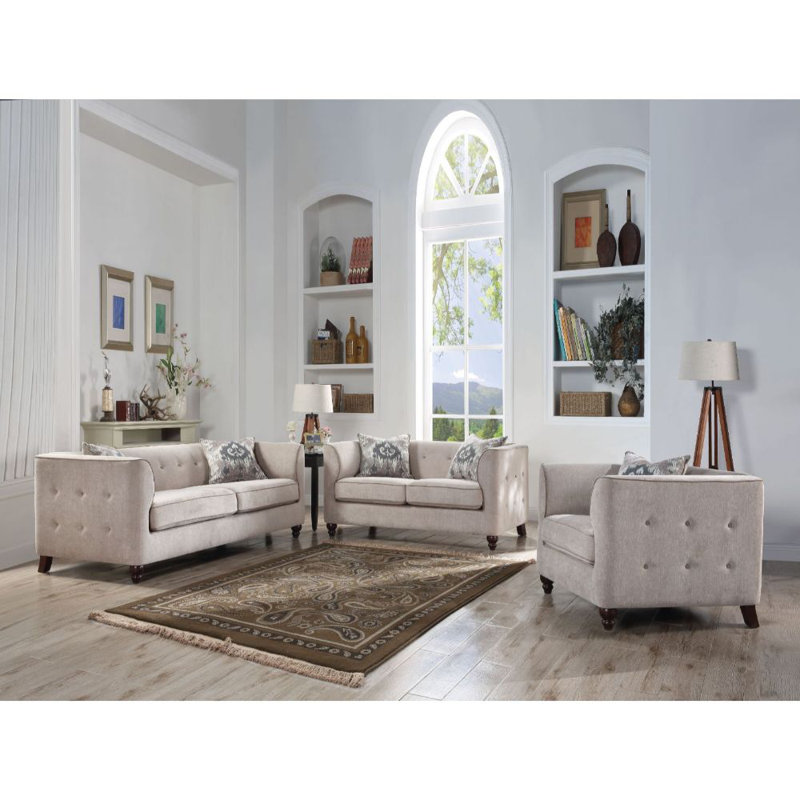 Covelo 78" Velvet Square Arm Sofa, Modern Sofa Couch with 2 Pillows,sofas,couches(1pc loveseat only) , 30" H x 78" W x 34" D